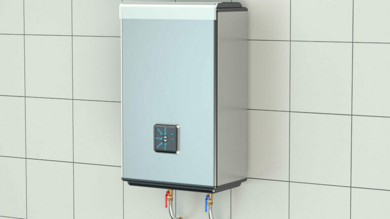 Image of a modern water heater, showcasing its design and features, representing the diverse options available for Rockwall, TX residents